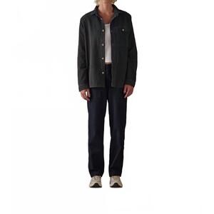 NEW MCTAVISH cord long sleeve shirt in slate